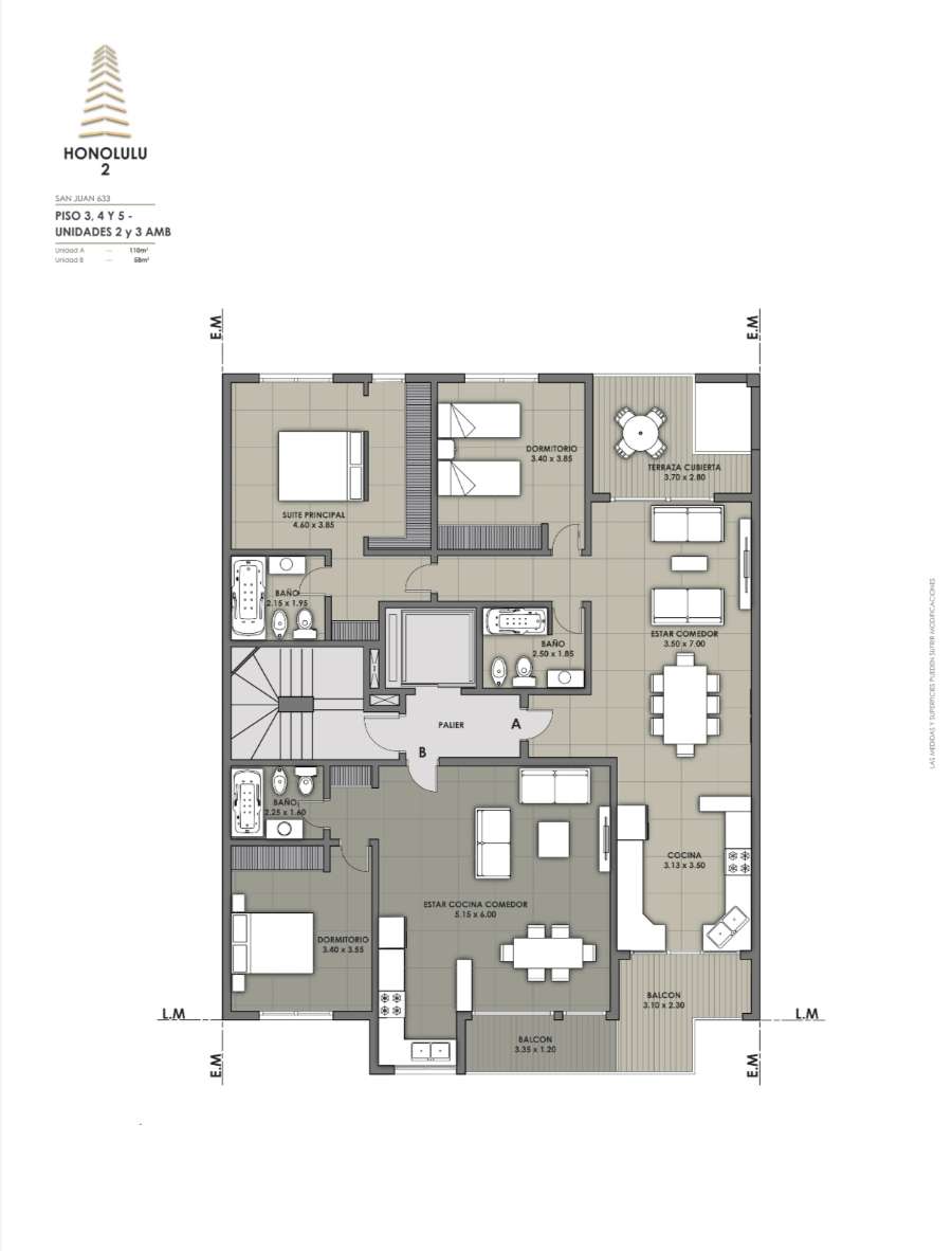 DEPARTAMENTO 2 AMBIENTES A ESTRENAR EN POZO - Imagen 4