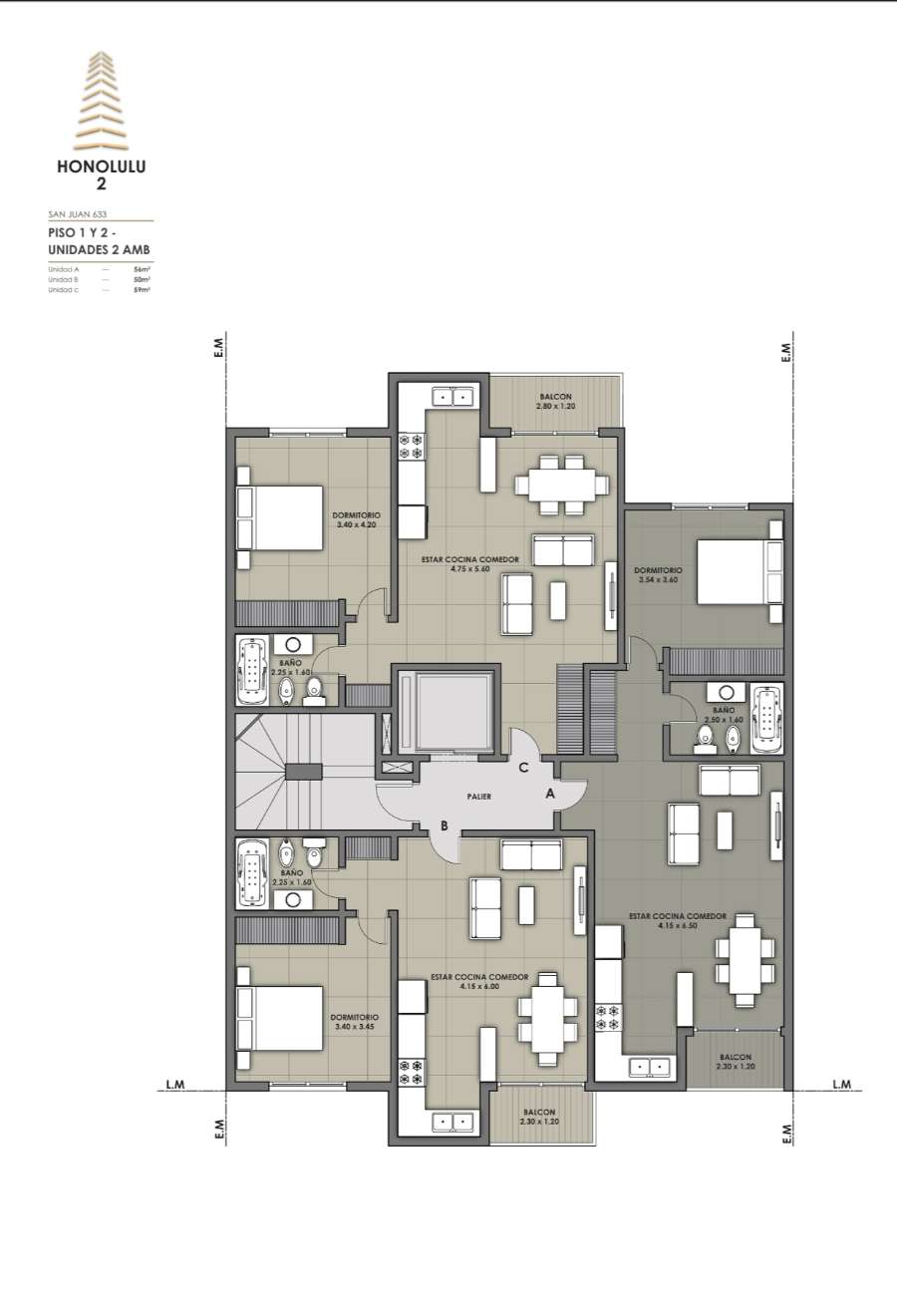 DEPARTAMENTO 2 AMBIENTES A ESTRENAR EN POZO - Imagen 5