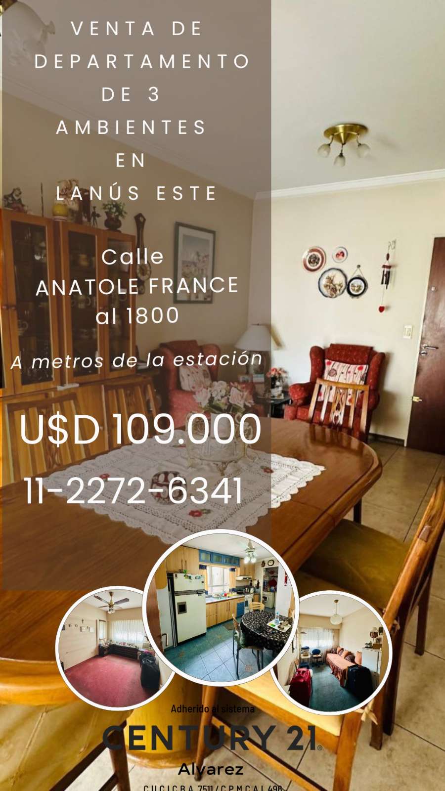 ANATOLE FRANCE 1800, Lanus