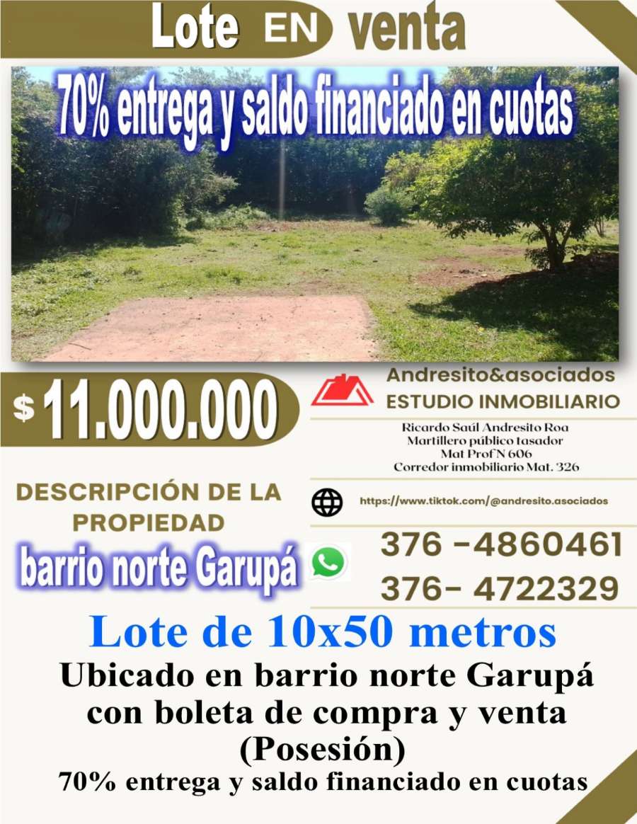 barrio norte garupa, Garupa