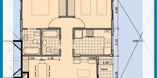 Departamento en Venta en Recoleta con 2 dorm., 3 amb. y 60.530 m2 cubiertos - imagen 1