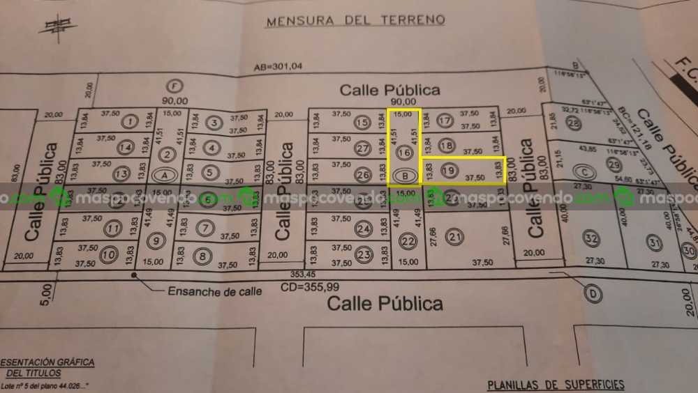 Lotes en venta en CULULÚ - Imagen 1