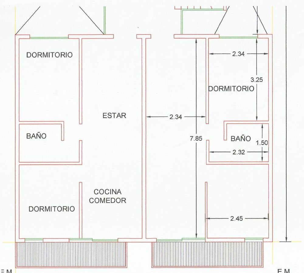 Departamento en La Plata en Venta · dueño directo · 1 dorm · 3 ambientes · 45 m² de lote - Imagen 1
