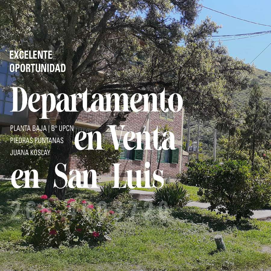 Vendo Departamento en Juana Koslay, San Luis, B°UPCN - Imagen 5