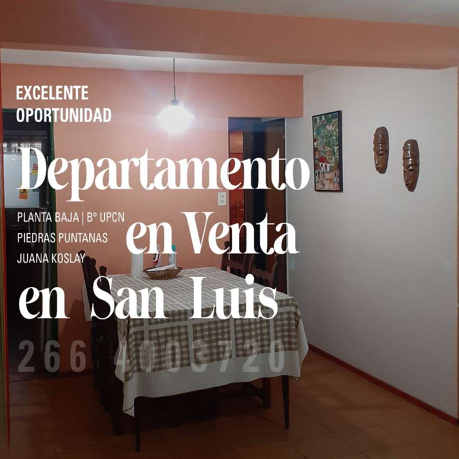 Vendo Departamento En Juana Koslay, San Luis, Bupcn - Departamento en Venta en Juana Koslay con 2 dorm., 3 amb. y 60 m2 cubiertos - imagen 6