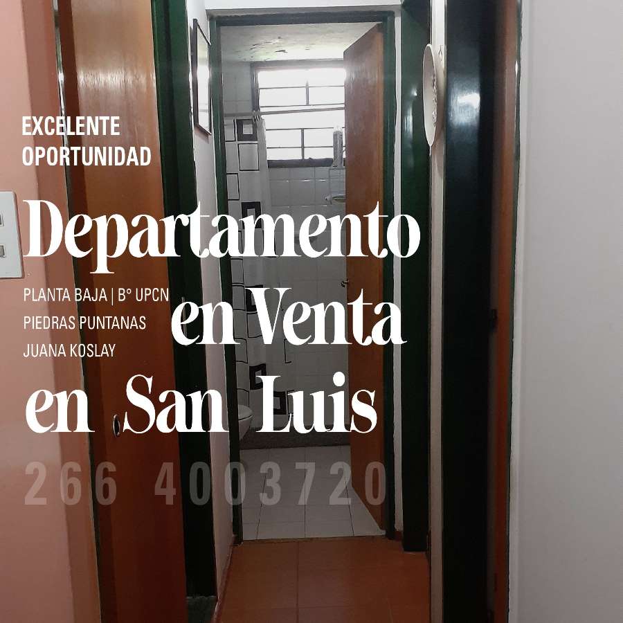 Vendo Departamento En Juana Koslay, San Luis, Bupcn - Departamento en Venta en Juana Koslay con 2 dorm., 3 amb. y 60 m2 cubiertos - imagen 8