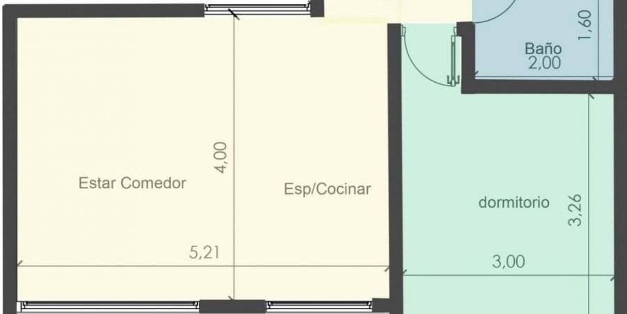 Departamento en Venta en Lanus con 1 dorm., 2 amb. y 49 m2 cubiertos - imagen 6