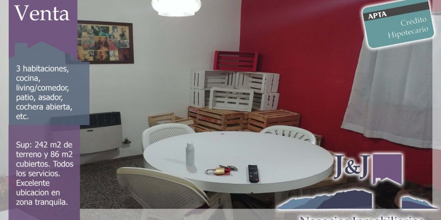 Casa en Venta en San Luis con 3 dorm., 5 amb., 86 m2 cubiertos y 242 m2 totales - imagen 2