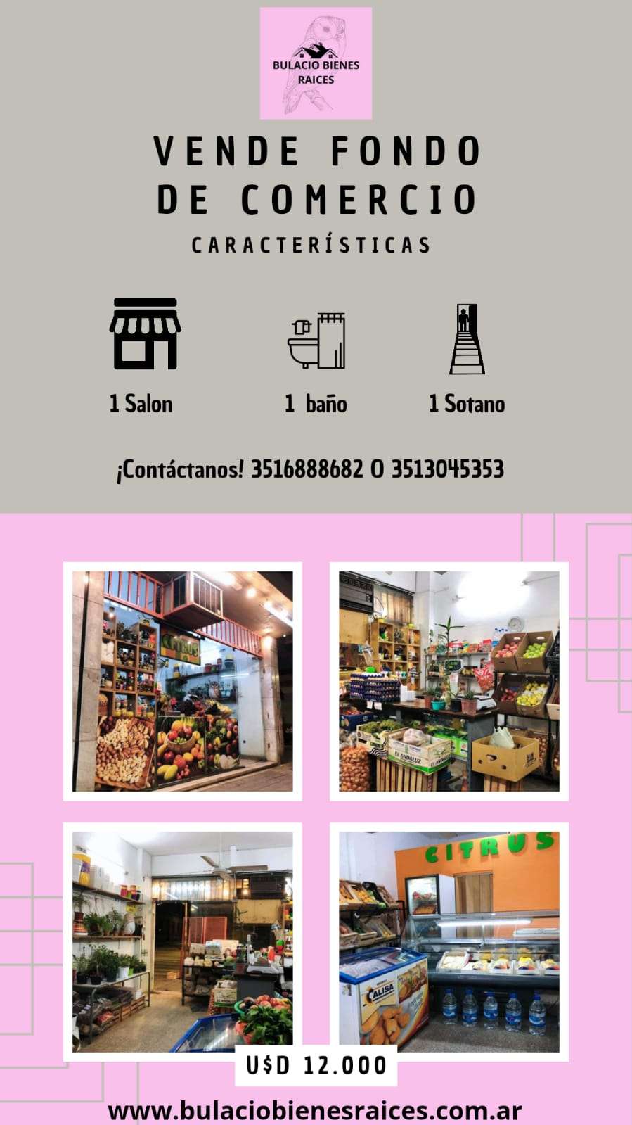 OPORTUNIDAD DE INVERSION SE VENDE FONDO DE COMERCIO - Imagen 1