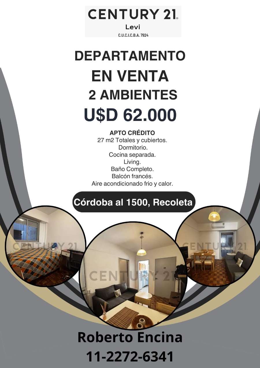 Córdoba 1539, Recoleta