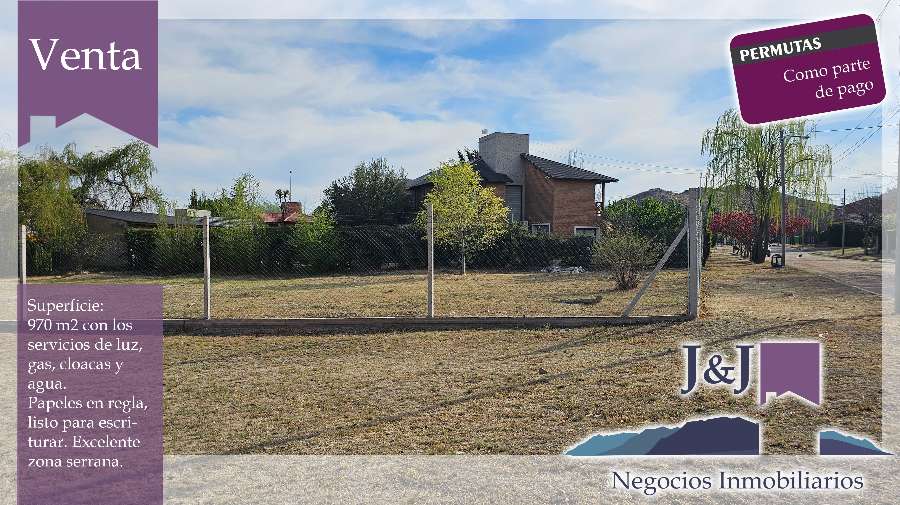 Excelente Terreno En Pleno Centro De Juana Koslay - Terreno en Venta en Juana Koslay con 970 m2 de terreno - imagen 2