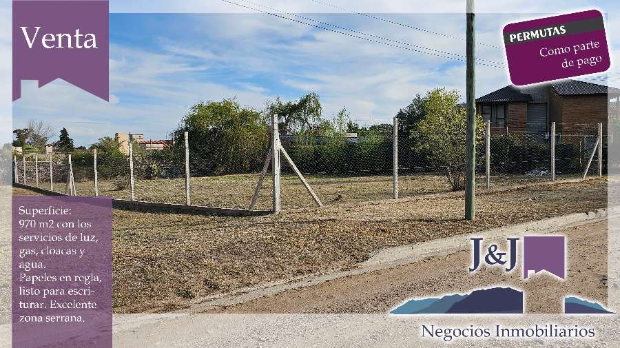 Excelente Terreno En Pleno Centro De Juana Koslay - Terreno en Venta en Juana Koslay con 970 m2 de terreno - imagen 3