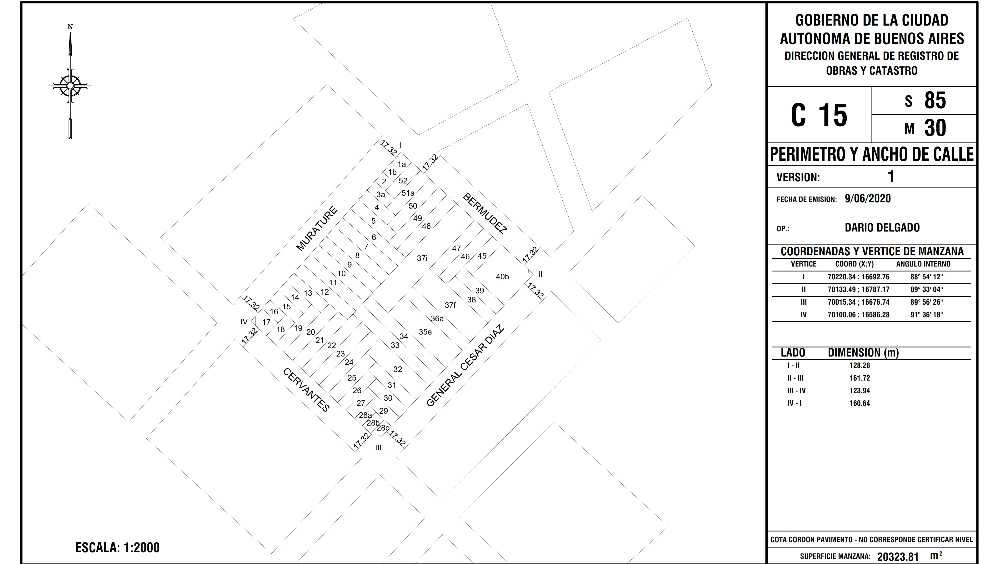 VENTA TERRENO FLORESTA USAM 2300 M2 VENDIBLES - Imagen 4