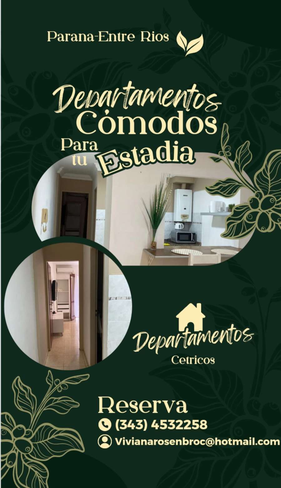 Casa en Paraná en Temporario · dueño directo · 1 dorm · 2 ambientes - Imagen 3