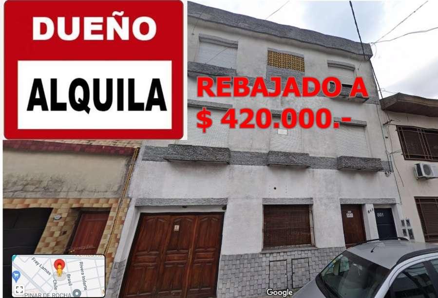 Oportunidad: Departamento en Alquiler en Moron · dueño directo · 3 dorm · 4 ambientes · 120 m² de lote - Imagen 1