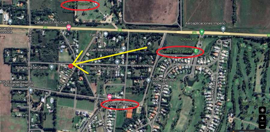 Dueño Vende terreno cerca de Uru Cure - Zona Oeste Rio Cuarto - Imagen 1