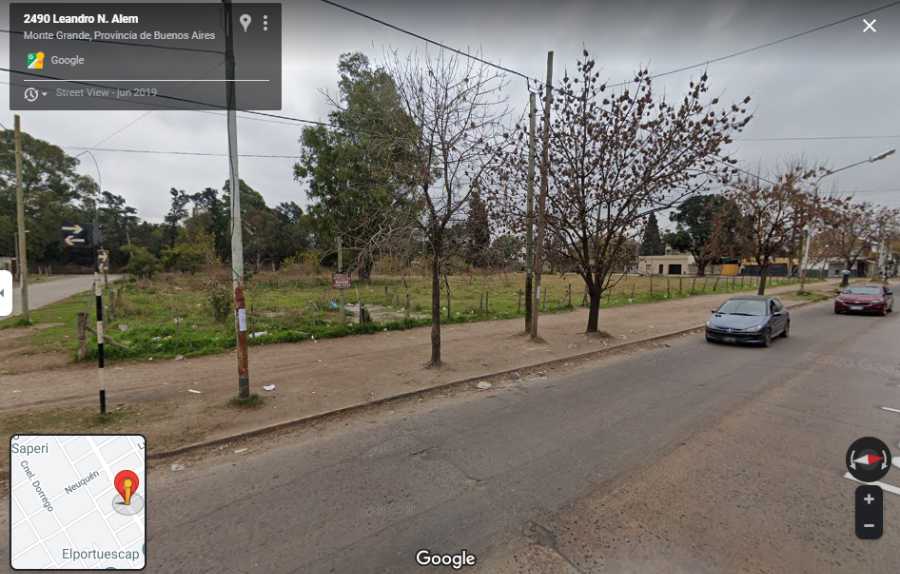 ALQUILER DE EXELENTE FRACCION- SOBRE IMPORTANTE AVENIDA- LOCALIDAD DE MONTE GRANDE-TOTAL O PARCIAL - Imagen 1