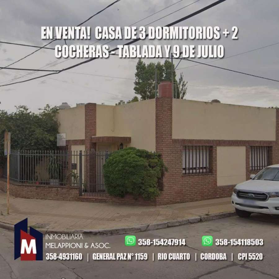 Casa en Venta Tablada Y 9 De Julio , Río Cuarto - Imagen 1