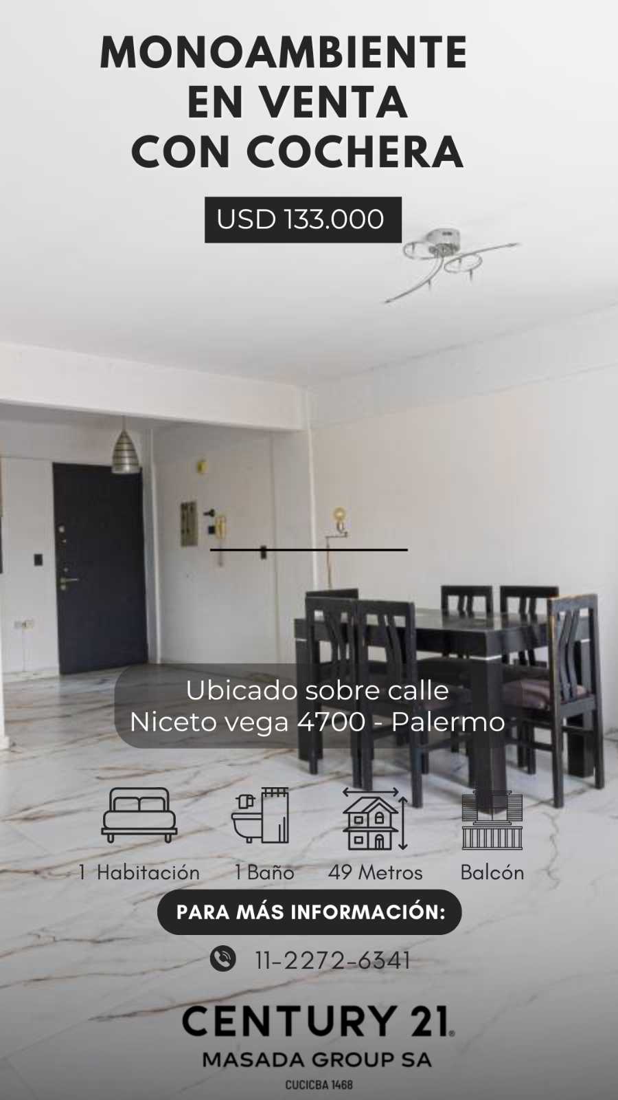 Niceto vega 4700, Palermo