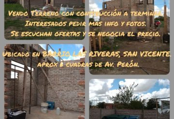 Terreno en Venta en San Vicente con frente 12 m y largo 24 m - Imagen 1