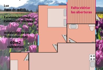 Tu próxima Casa en Venta en Lago Puelo · dueño directo · 2 dorm · 3 ambientes · 490 m² de lote - Imagen 4