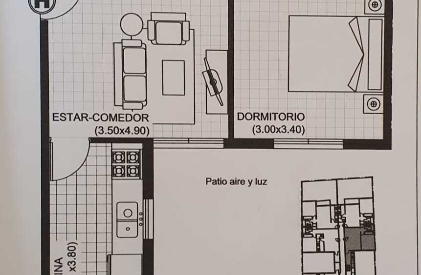Vendo Departamento Torre Hovenia IV. 2 Ambientes Excelente Estado y Ubicación - Imagen 2