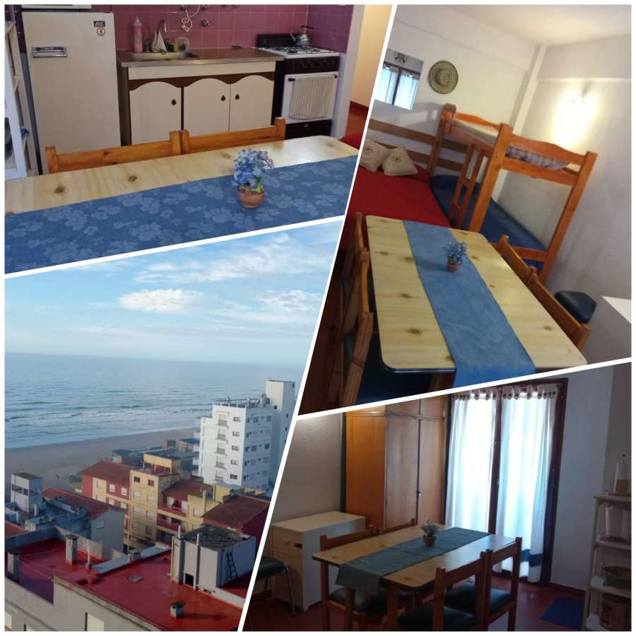 Monoambiente para 4 personas con vista al mar - Imagen 2