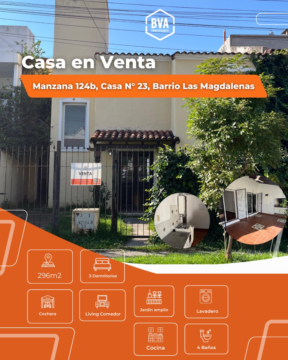 Casa en Venta Las Magdalenas, Casa 23, Manzana 124 B, Salta - Imagen 1