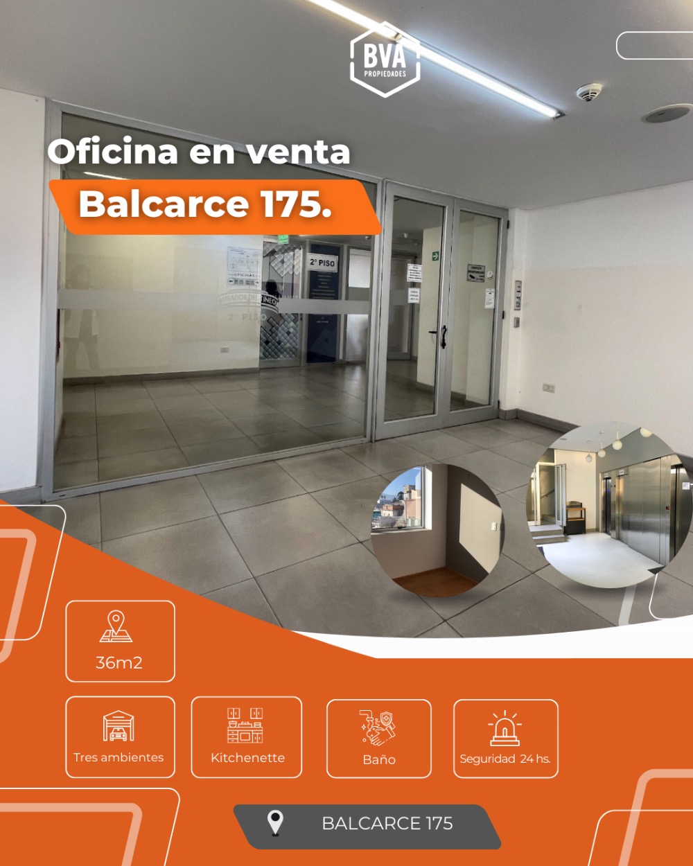 Oficina en venta en Salta Capital con 3 ambientes y 36 m² - Imagen 1