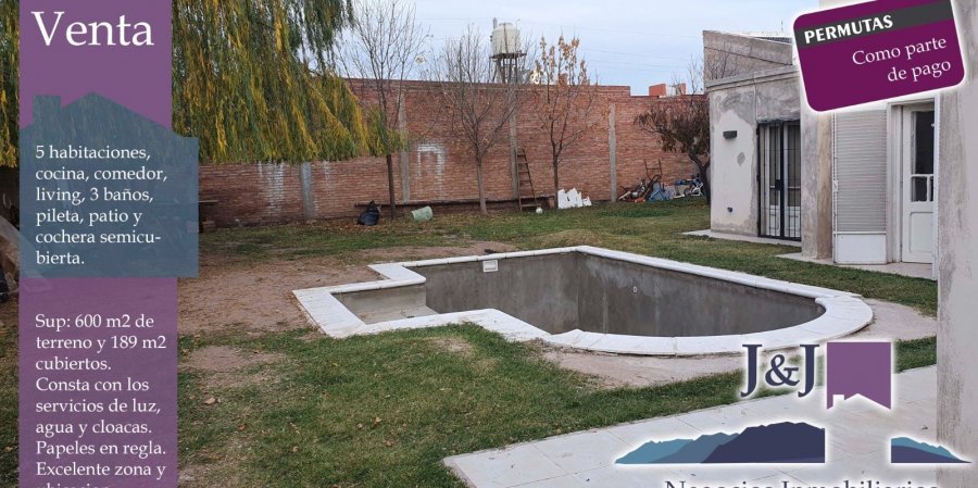 Casa en Venta en San Luis con 4 dorm., 6 amb., 189 m2 cubiertos y 600 m2 totales - imagen 3