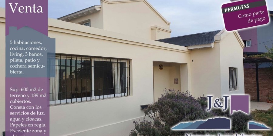 Casa en Venta en San Luis con 4 dorm., 6 amb., 189 m2 cubiertos y 600 m2 totales - imagen 1