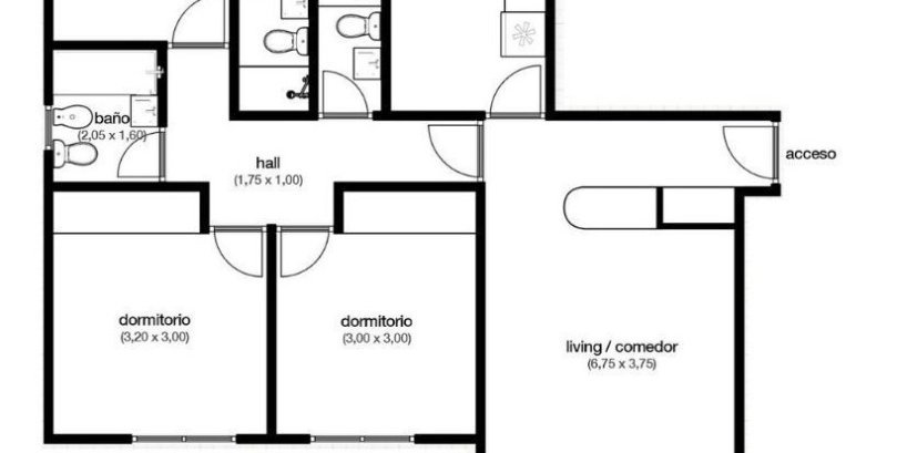 Departamento en Venta en Belgrano con 4 dorm. y 90 m2 cubiertos - imagen 9