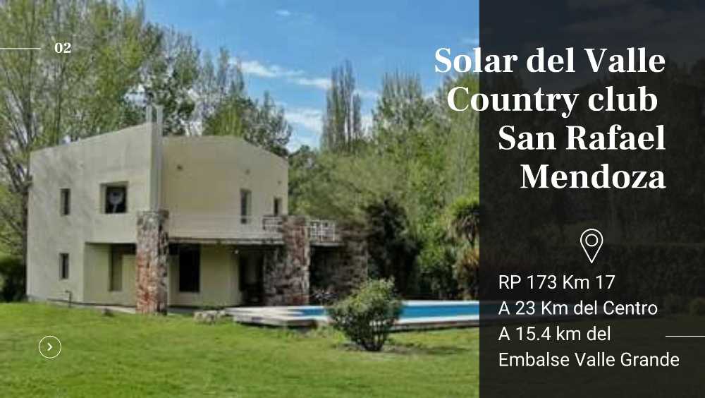 Terreno en Venta en San Rafael, · dueño directo · 2 dorm · 2 cocheras · 2,2 ha - Imagen 2