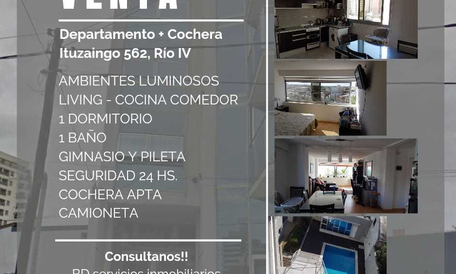 Departamento De 1 Dormitorio Ms Cochera Apta Para Camioneta - Departamento en Venta en Río Cuarto con 1 dorm., 2 amb. y 59 m2 cubiertos - imagen 5