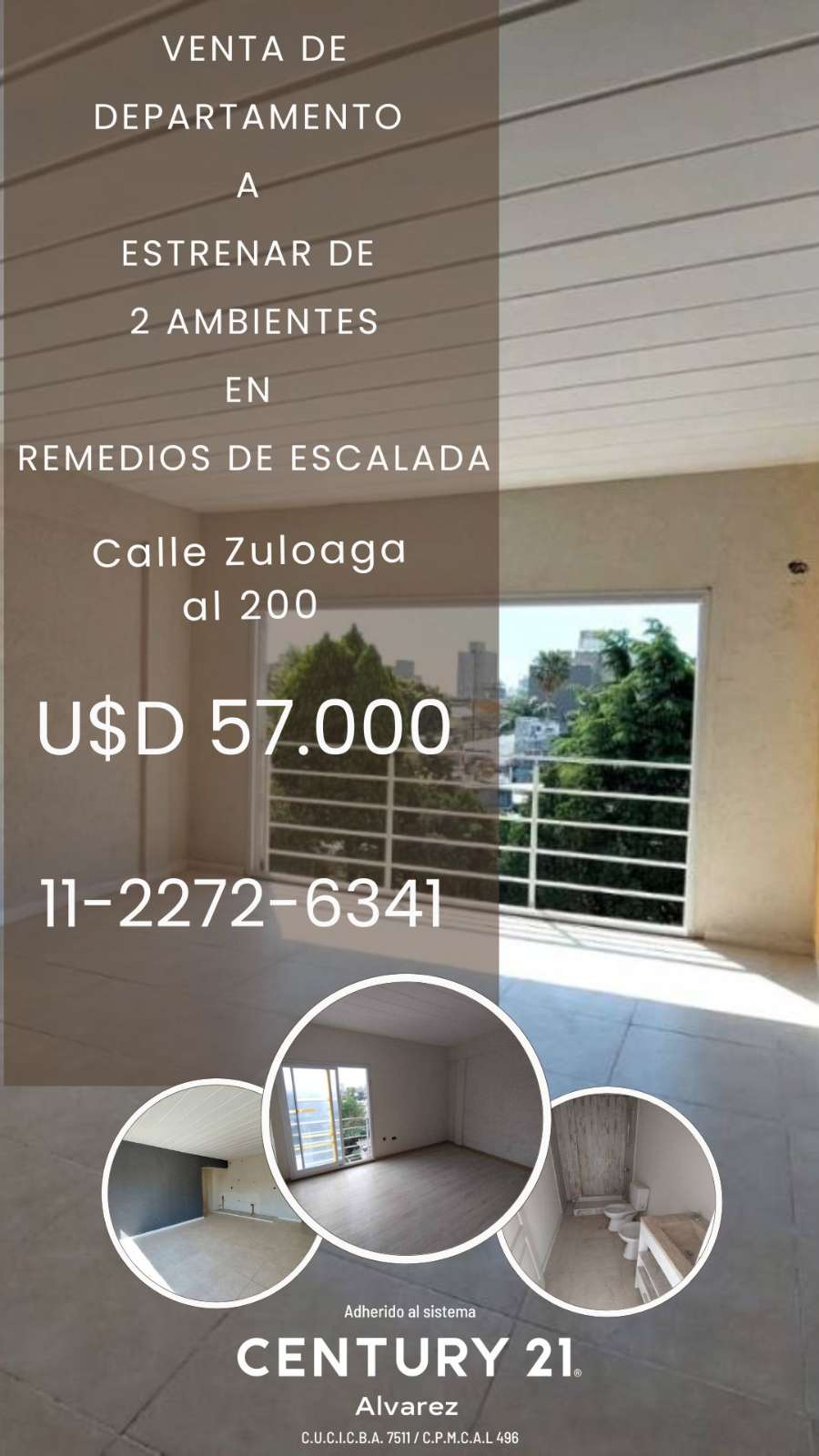  Zuloaga 200, Remedios de Escalada