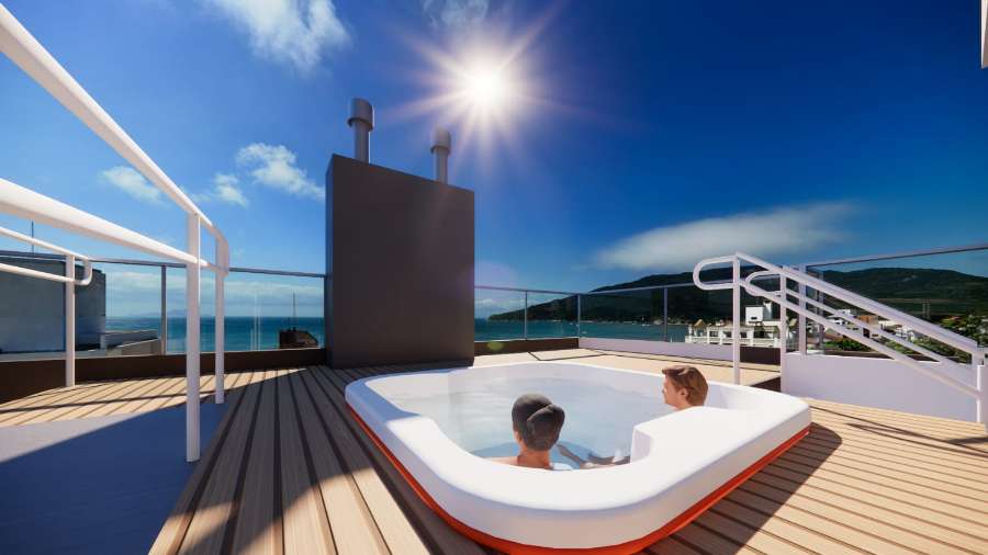 Financia Apartamento Vista Lateral Al Mar A 50 Mts De Playa Ingleses Con 2 Dorm Siendo 1 Suite - Departamento en Venta en Brasil con 2 dorm., 3 amb. y 66 m2 cubiertos - imagen 4
