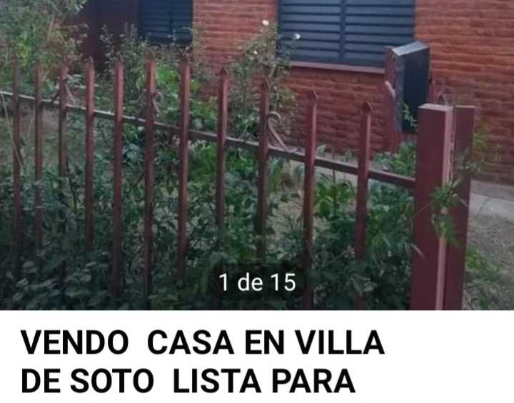 Oportunidad: Casa en Venta en Villa de Soto · dueño directo · 1 dorm · cochera · 345 m² de lote - Imagen 3