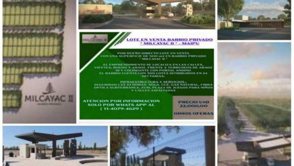 Por dueño directo, lote en venta. Con una superficie total de 500 m2. - Imagen 1