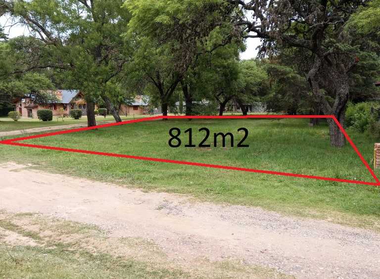Dueo Directo Lote Terreno En Venta Zona Centrica Villa General Belgrano Cordoba - Terreno en Venta en Villa General Belgrano con 812 m2 de terreno - imagen 7