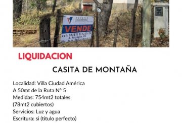 Casa en Venta en Villa Anizacate con 2 dorm y cochera - Imagen 1