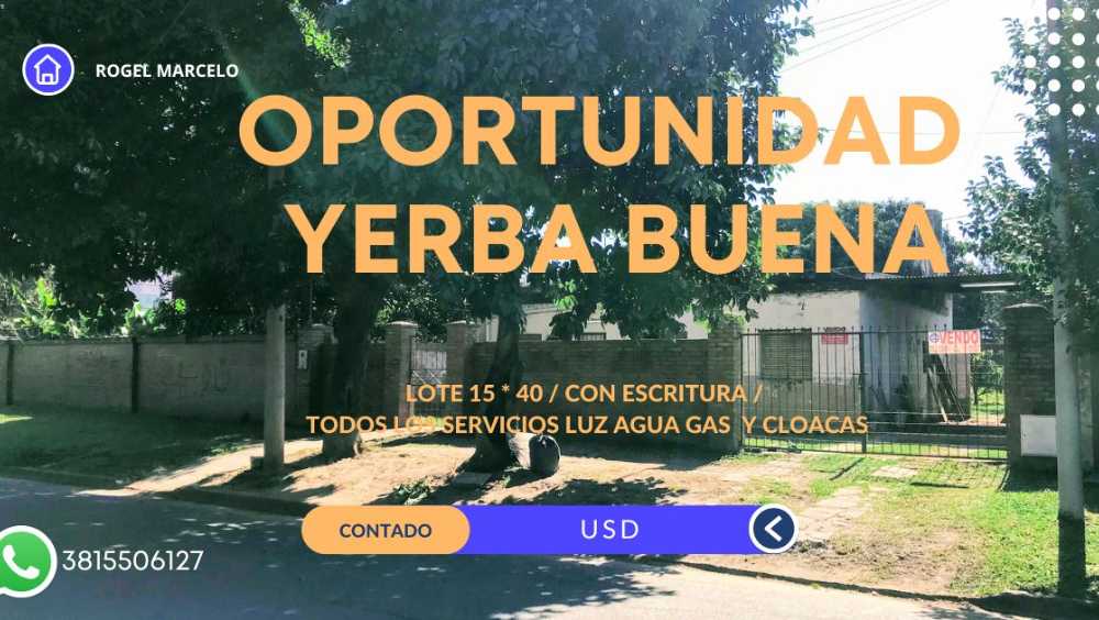 Casa disponible en Yerba Buena · dueño directo · 3 dorm · 2 cocheras · 600 m² de lote - Imagen 1