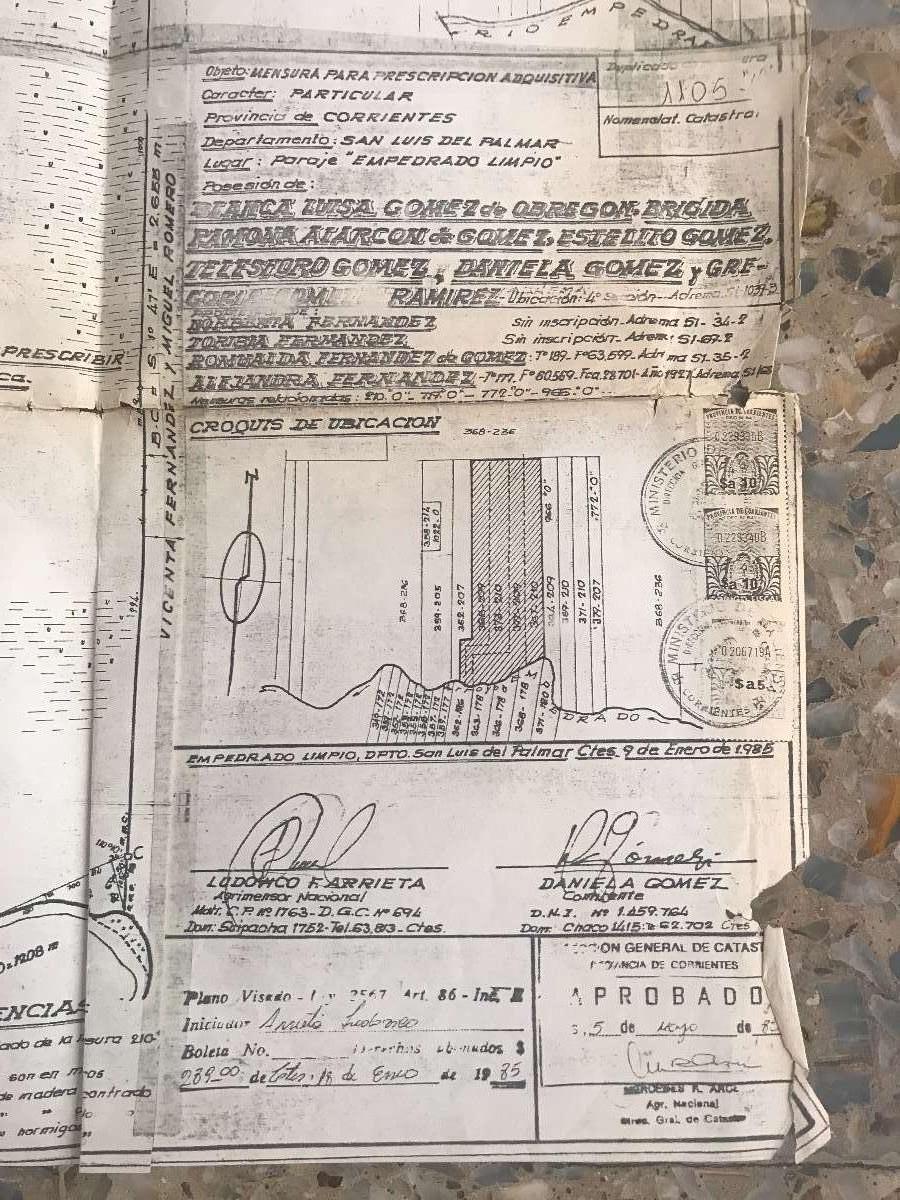 Terreno en Venta en Empedrado con · dueño directo · 71 ha - Imagen 1