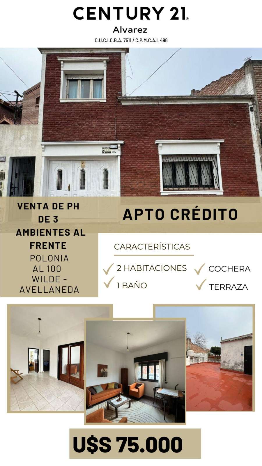 Polonia 100, Avellaneda