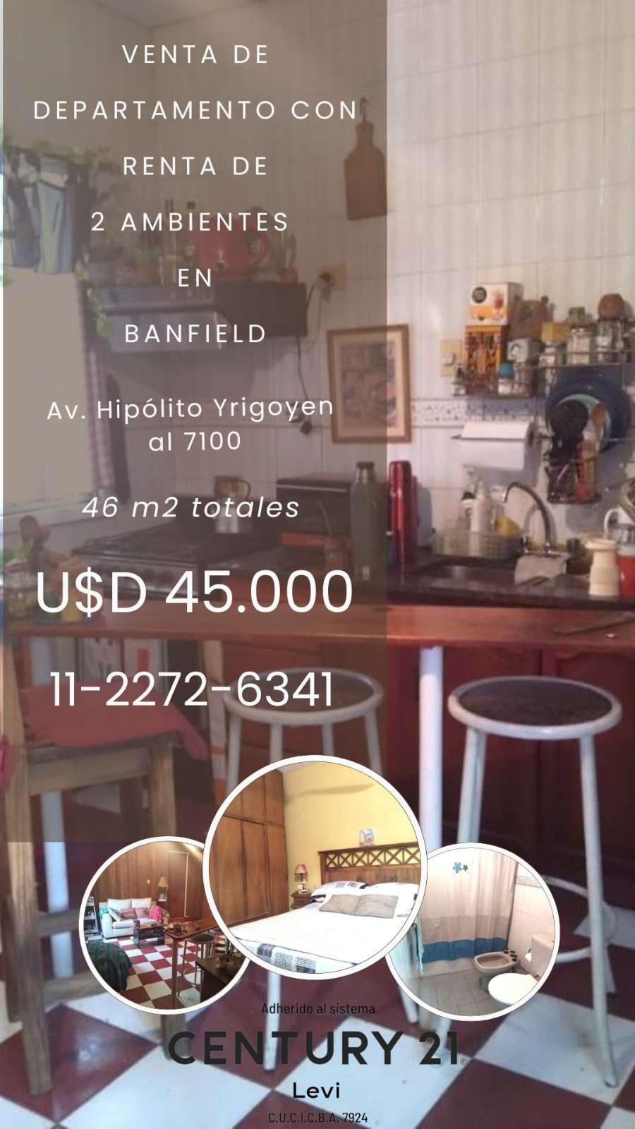 Av. Hipólito Yrigoyen  al 7100, Banfield