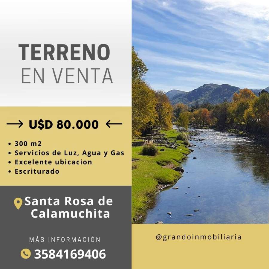 Santa Rosa, Santa Rosa de Calamuchita