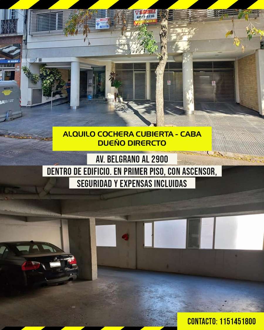 Cochera disponible para la en Venta en Balvanera · dueño directo - Imagen 1