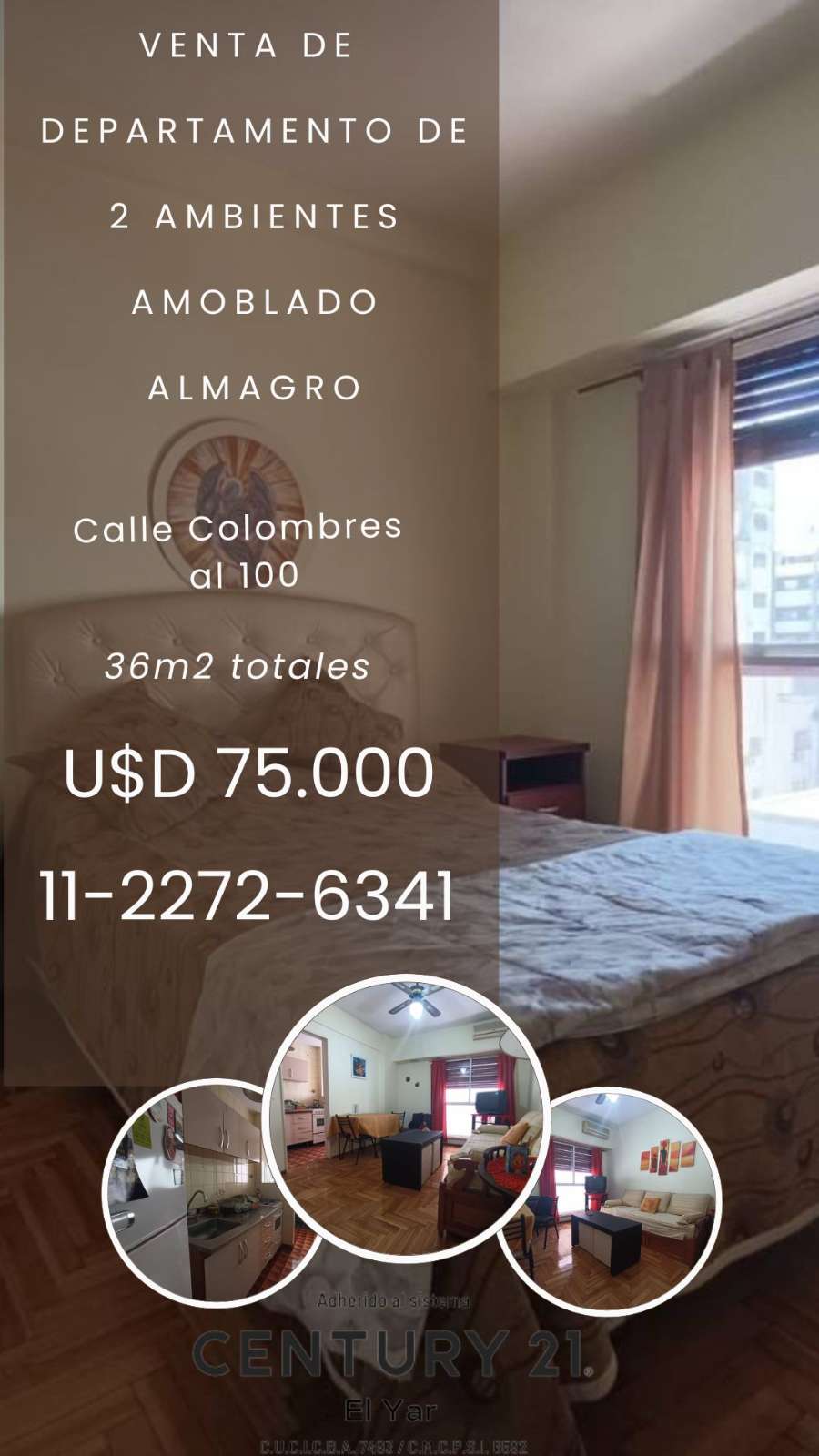 COLOMBRES 100, Almagro