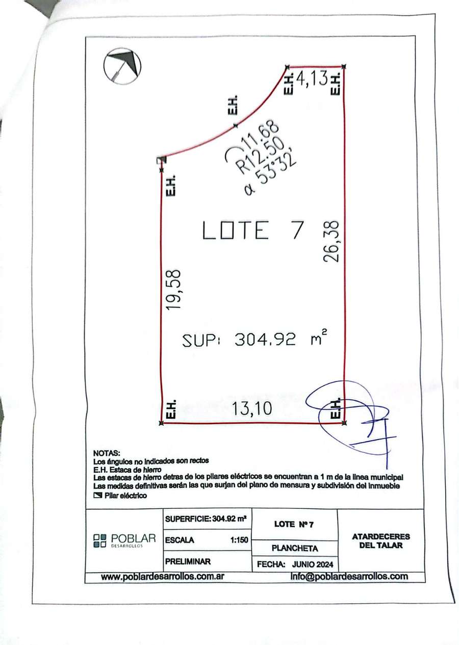 Lote En Barrio Privado Atardeceres Del Talar - Tigre - Terreno en Venta en El Talar con 304 m2 de terreno - imagen 12