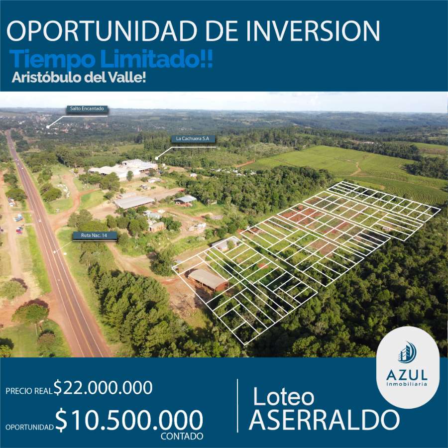 Ruta Nacional 14 , Aristobulo del Valle