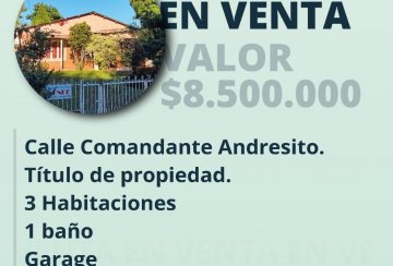 Ubicada sobre colectora ruta 07, calle Comandante Andresito. A cuatro cuadras del Parque Lineal Cainguás de Aristóbulo del Valle., Aristobulo del Valle